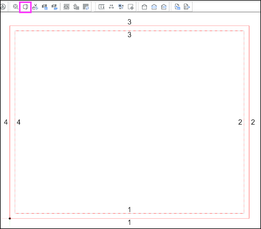 Ergebnis: 2D-Modus mit 2D-Ansicht