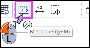 Auswahl Mess-Werkzeug