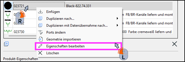 Fenster Eigenschaften bearbeiten öffnen