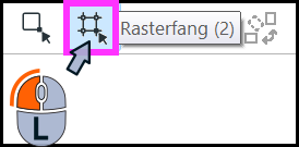 Aktivierter Punktefang