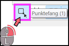 Aktivierung des Punktfangs