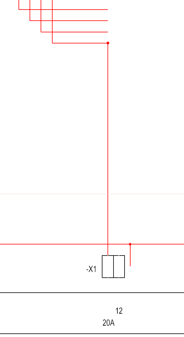 Eingefügtes Stromkreis-Layout im Stromlaufplan